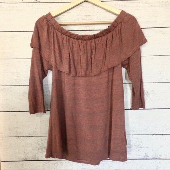 NEW Dolan Left Coast Charla Cold Shoulder Top M - Picture 4 of 8